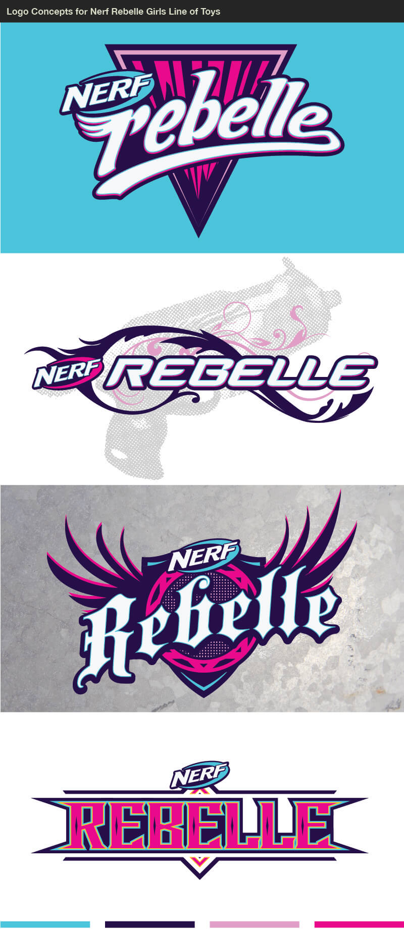 Matt Turney Nerf Rebelle Logo